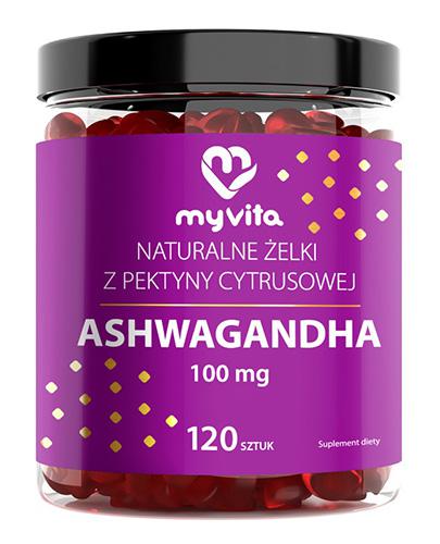 MyVita Ashwagandha Żelki, 120 sztuk zdjęcie