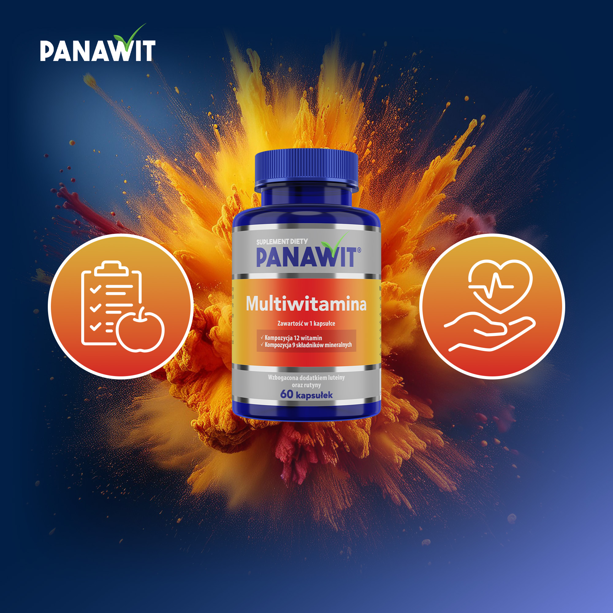Panawit Multiwitamina, tabletki, 60 sztuk