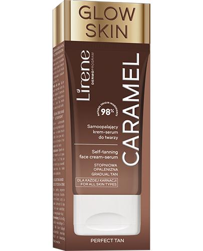 Lirene Perfect Tan Samoopalający Krem-Serum do twarzy Caramel, 50 ml zdjęcie