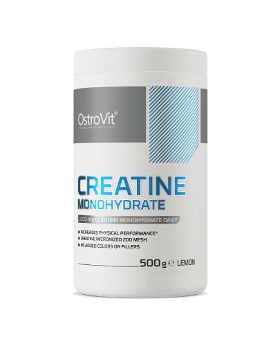 OstroVit Creatine Monohydrate Lemon - 500 g - cena, opinie, wskazania zdjęcie