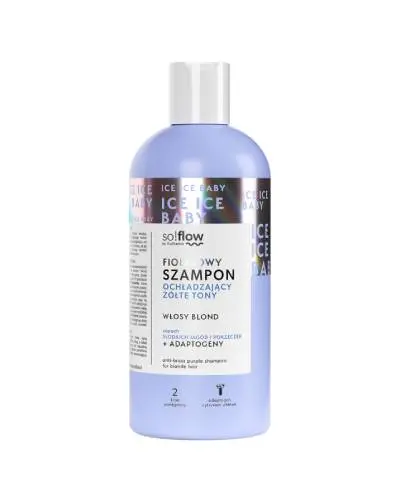 So!Flow, Szampon fioletowy ochładzający żółte tony, włosy blond, 300 ml zdjęcie