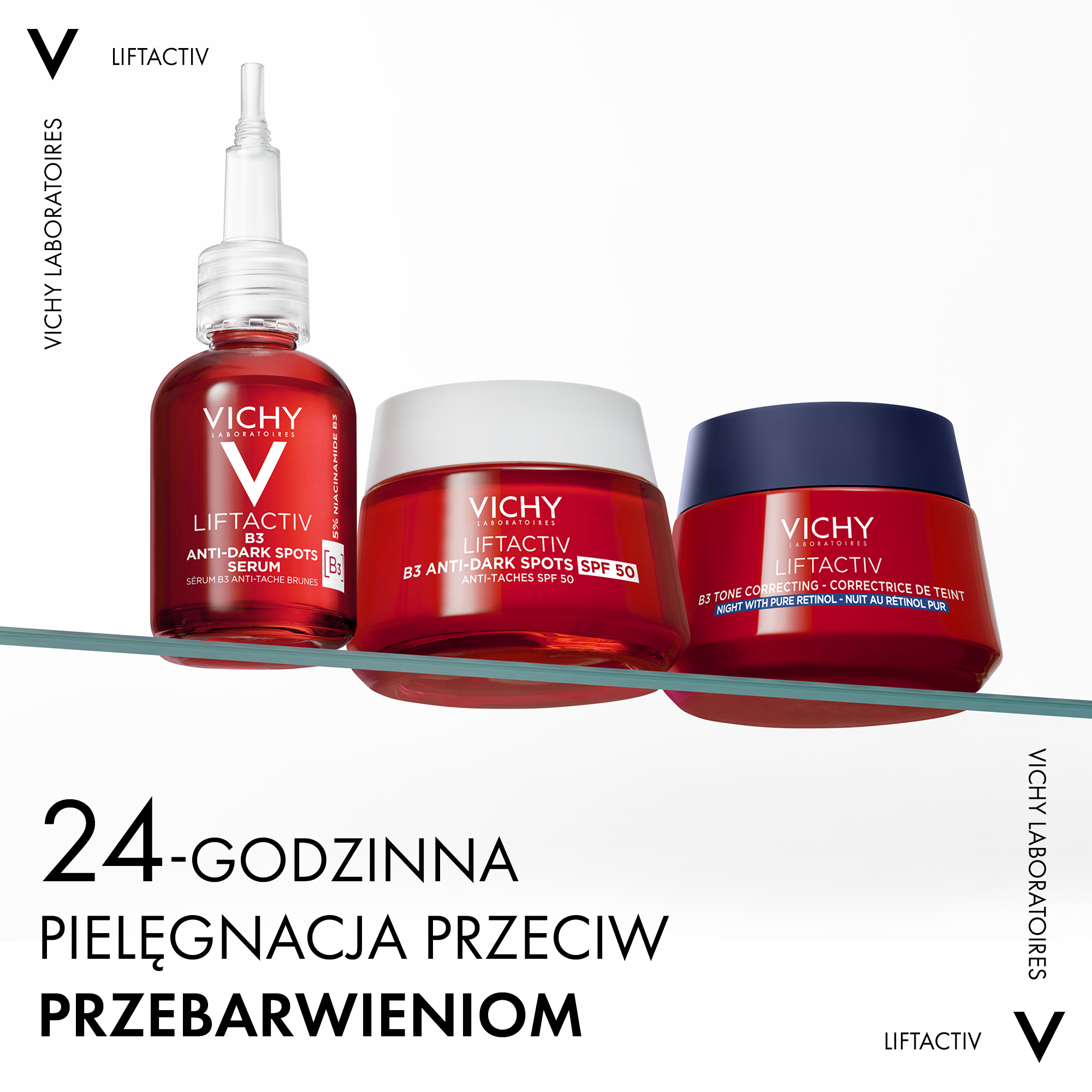 Vichy Liftactiv Pigment Specialist B3 krem na noc z czystym retinolem, 50 ml