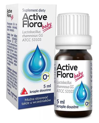 Active Flora Baby+ Krople, 5 ml, cena, opinie, właściwości zdjęcie