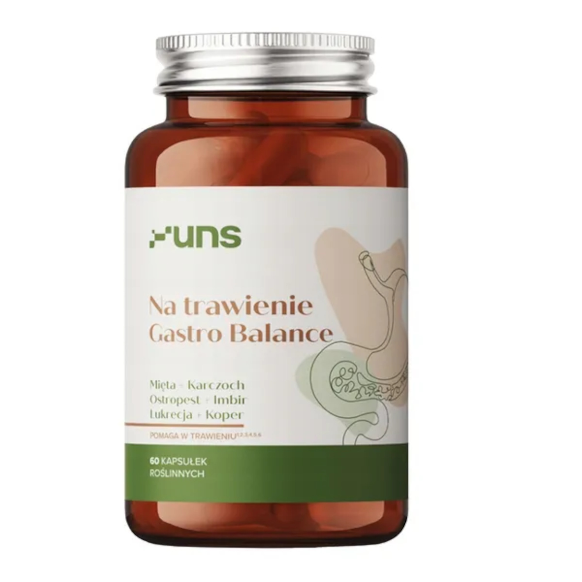 UNS Na Trawienie Gastro Balance, kapsułki, 60 sztuk zdjęcie