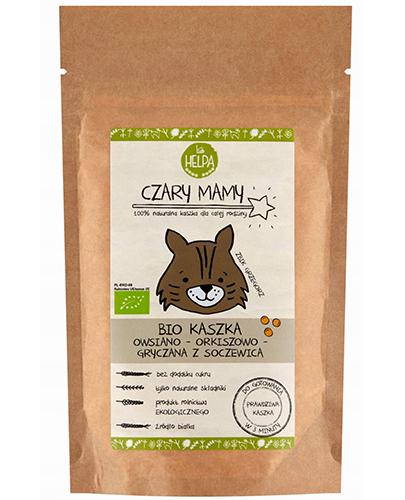 Helpa Czary Mamy Bio Kaszka owsiano-orkiszowo-gryczana z soczewicą, 200 g, cena, opinie, wskazania zdjęcie