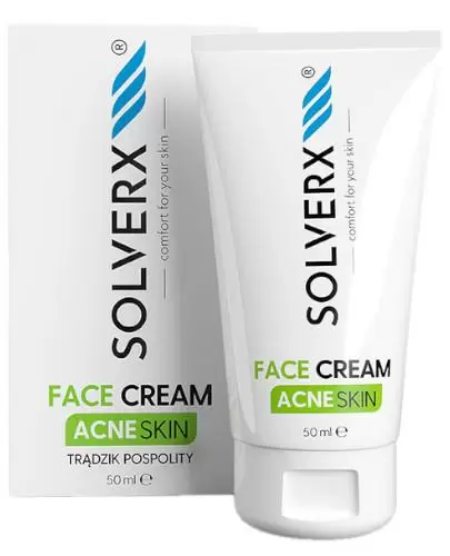 Solverx Acne Skin krem do twarzy na trądzik pospolity 50 ml zdjęcie