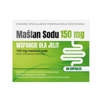 Nature Pharm, Maślan Sodu, 150 mg, kapsułki zdjęcie