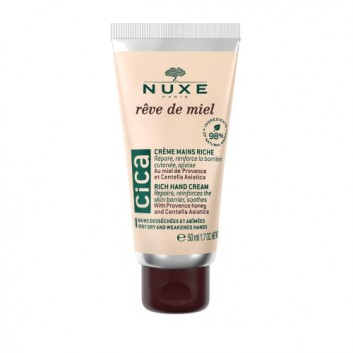 Nuxe Reve de miel Cica Krem naprawczy do rąk skóra sucha, 50 ml, cena, opinie, wskazania