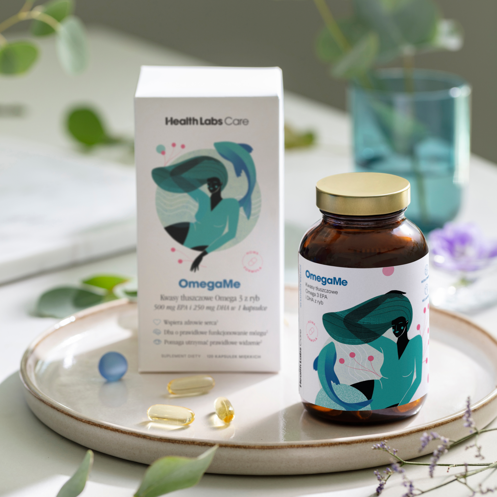 Health Labs Care, OmegaMe, kapsułki, 120 sztuk