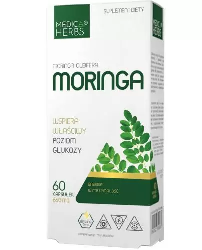 Medica Herbs Moringa 60 kapsułek zdjęcie