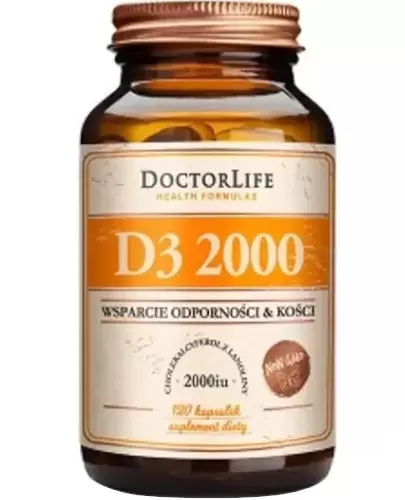 Doctor Life D3 2000 250 kapsułek zdjęcie