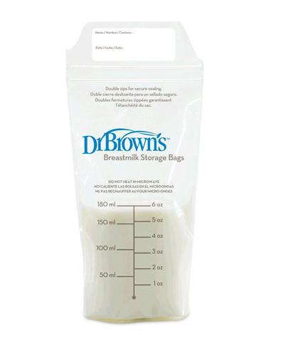 Dr Brown's Woreczki do przechowywania pokarmu - 25 szt. - cena, opinie, stosowanie zdjęcie