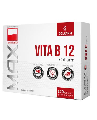 COLFARM Max Vitaminum B12 - 120 tabl. zdjęcie