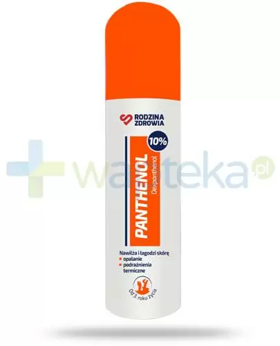 Rodzina Zdrowia Panthenol 10% pianka łagodząca podrażnienia termiczne 150 ml zdjęcie
