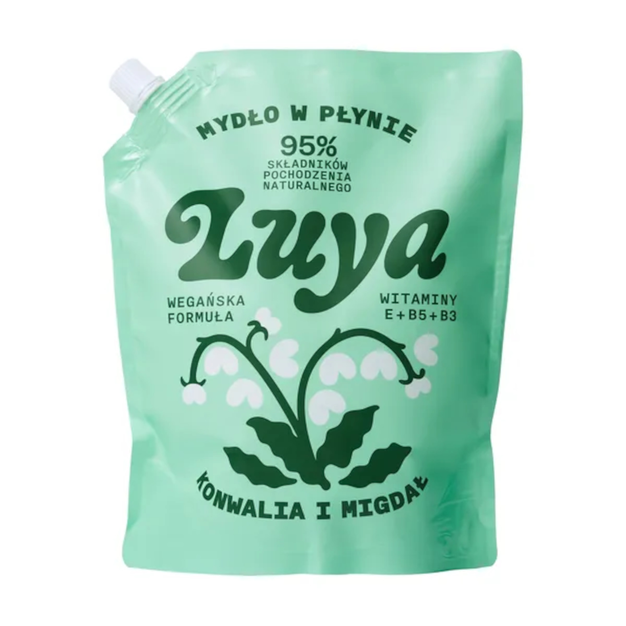 Luya Refill Mydło do rąk w płynie konwalia i migdał, 800 ml zdjęcie
