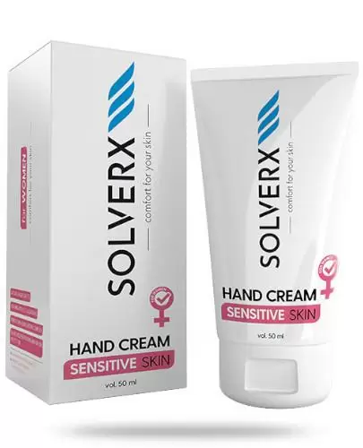 Solverx Sensitive Skin Woman krem do rąk i paznokci dla kobiet do skóry wrażliwej 50 ml zdjęcie