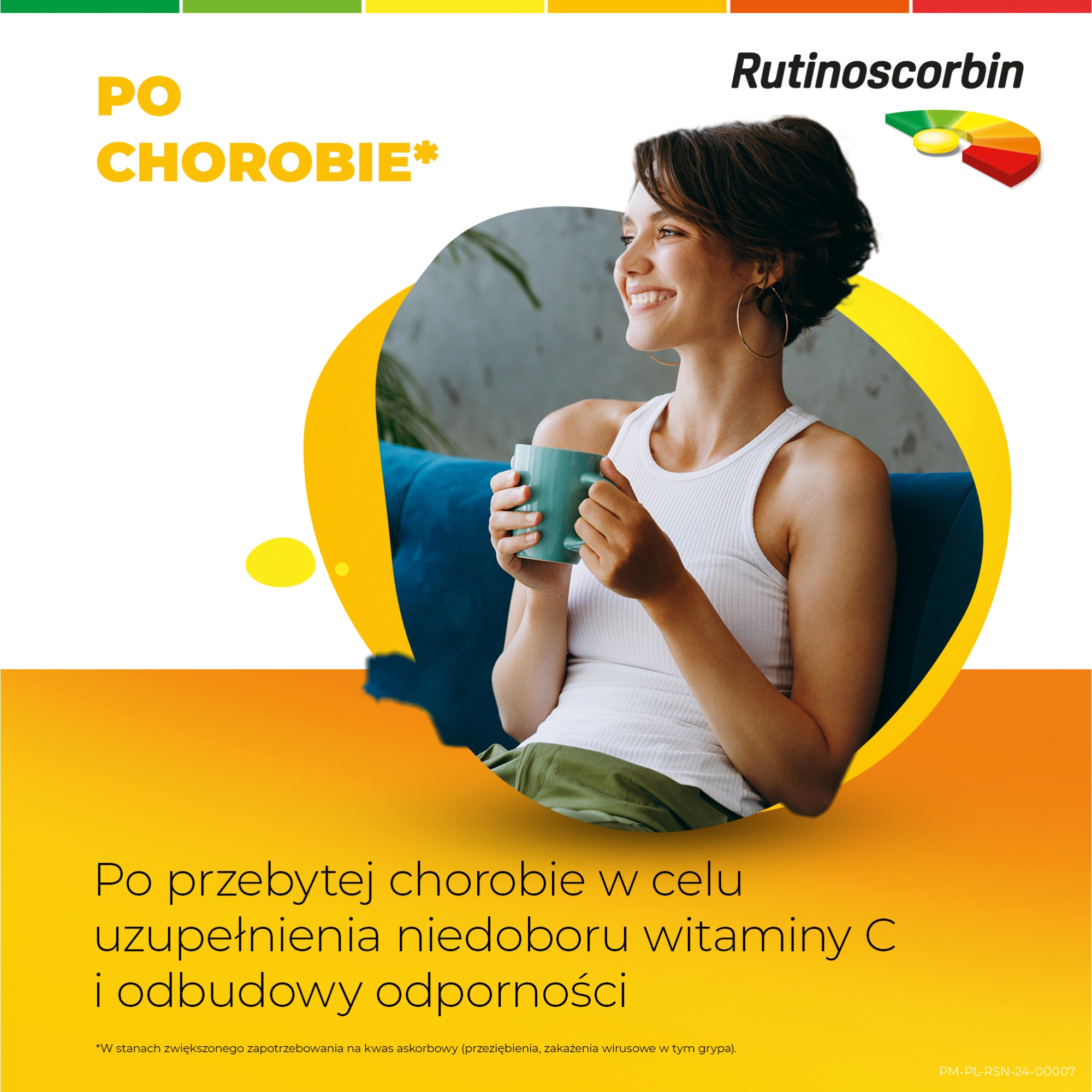 Rutinoscorbin 25 mg + 100 mg 90 tabletek na odporność