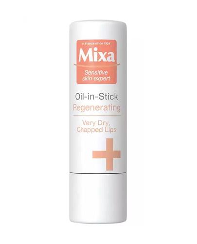 Mixa Regenerujący olejkowy balsam do ust - 4,7 ml - cena, opinie, właściwości  zdjęcie