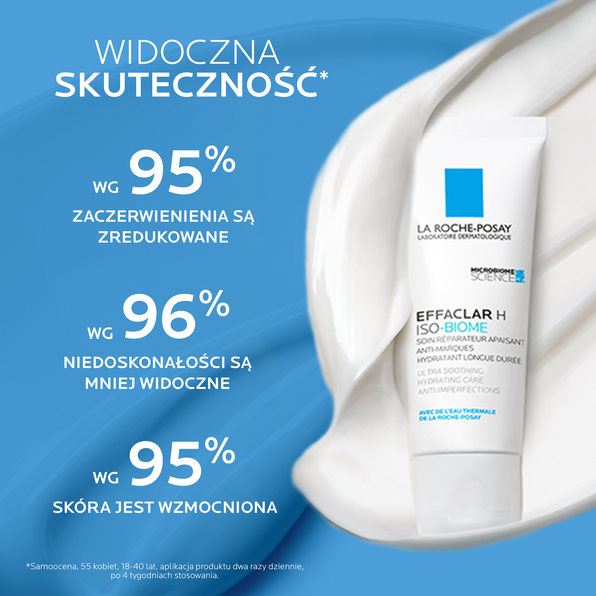 La Roche Posay Effaclar H ISO-Biome kojący krem nawilżający 40 ml