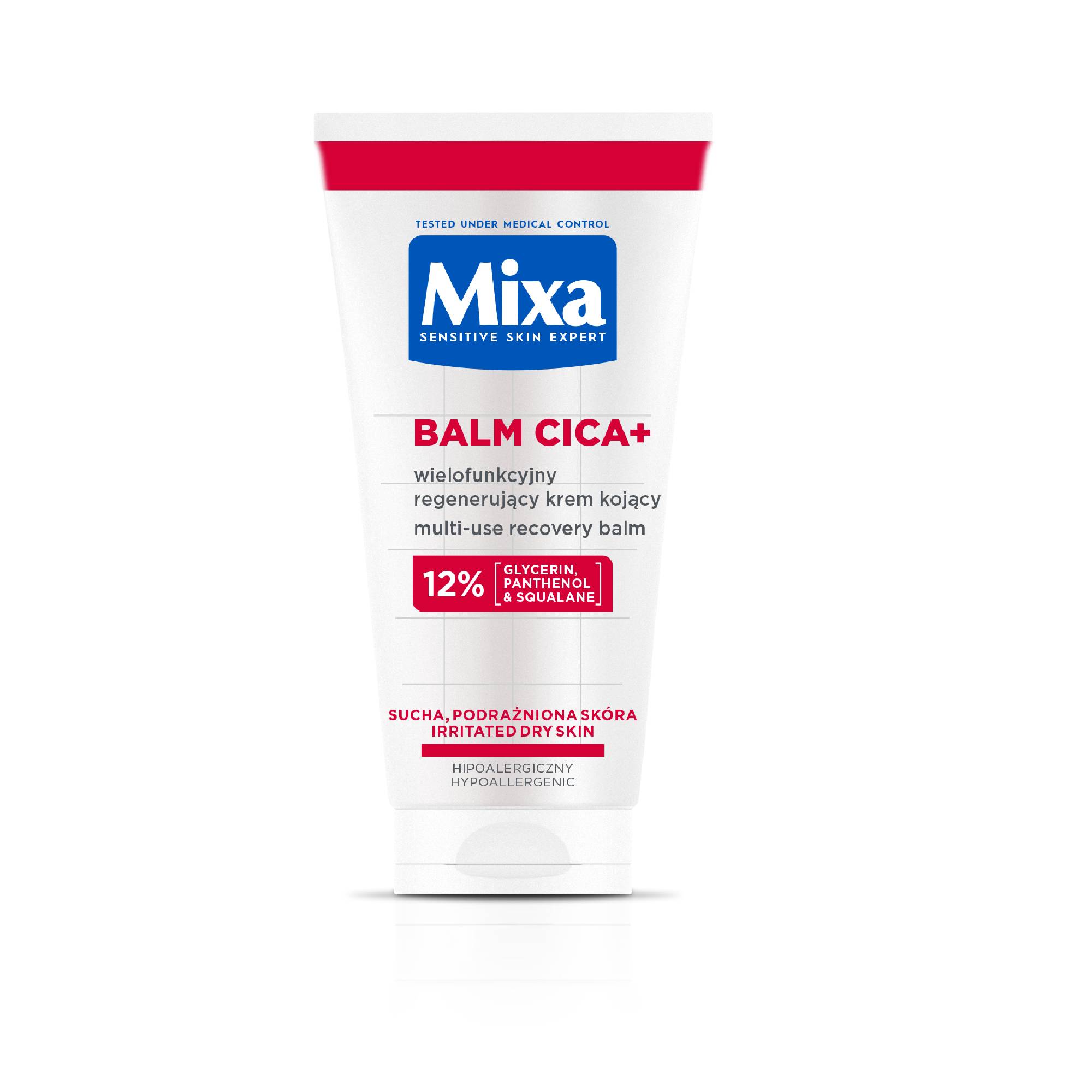 Mixa Balm Cica+ wielofunkcyjny regenerujący krem kojący 50 ml