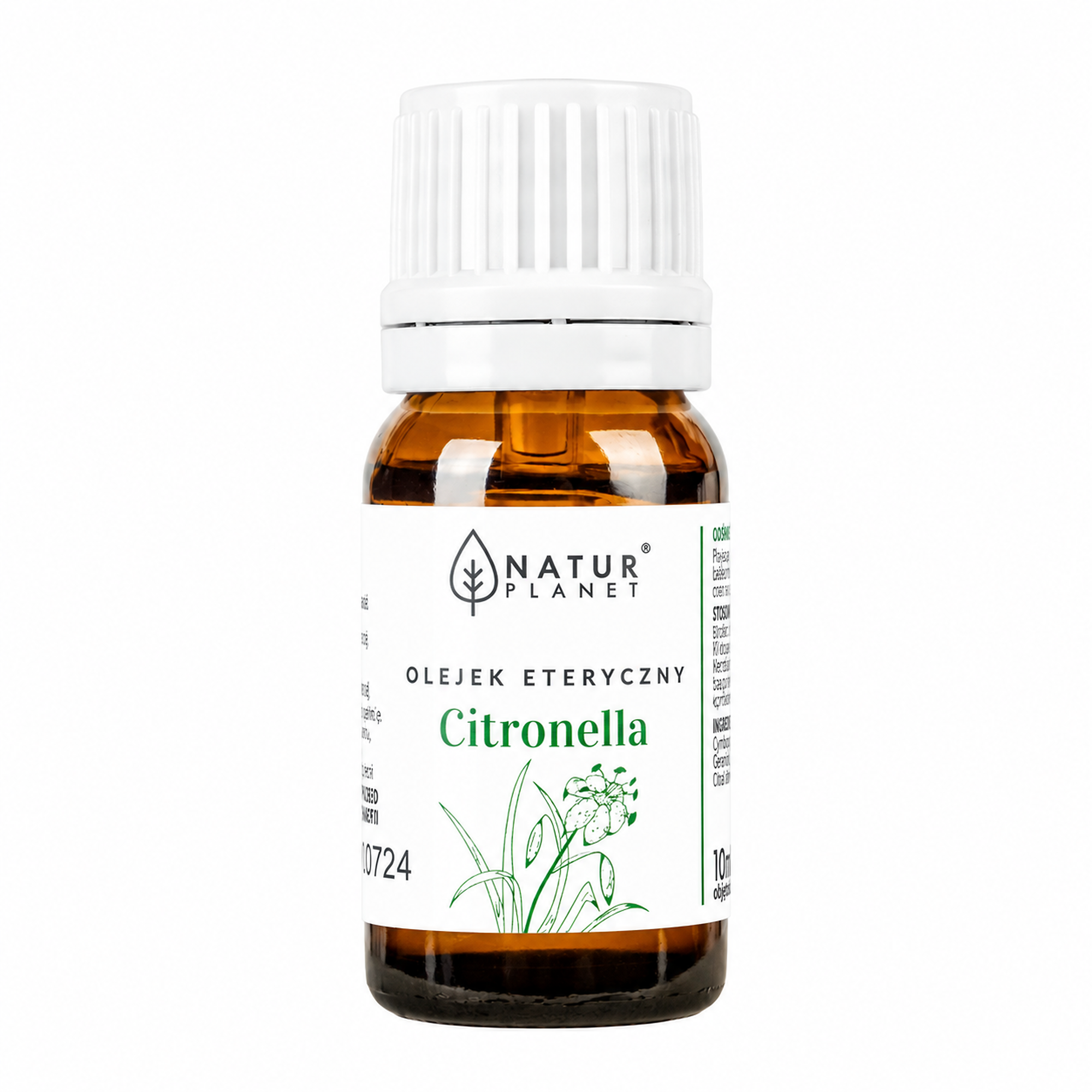 Natur Planet olejek eteryczny z citronelli 10 ml zdjęcie