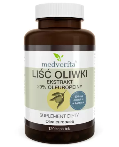 Medverita Liść oliwki 120 kapsułek zdjęcie