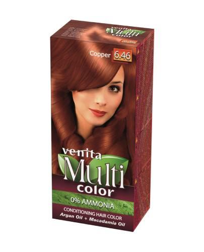 Venita Multi Color, farba bez amoniaku, 6.46 Miedziany, 50 ml zdjęcie