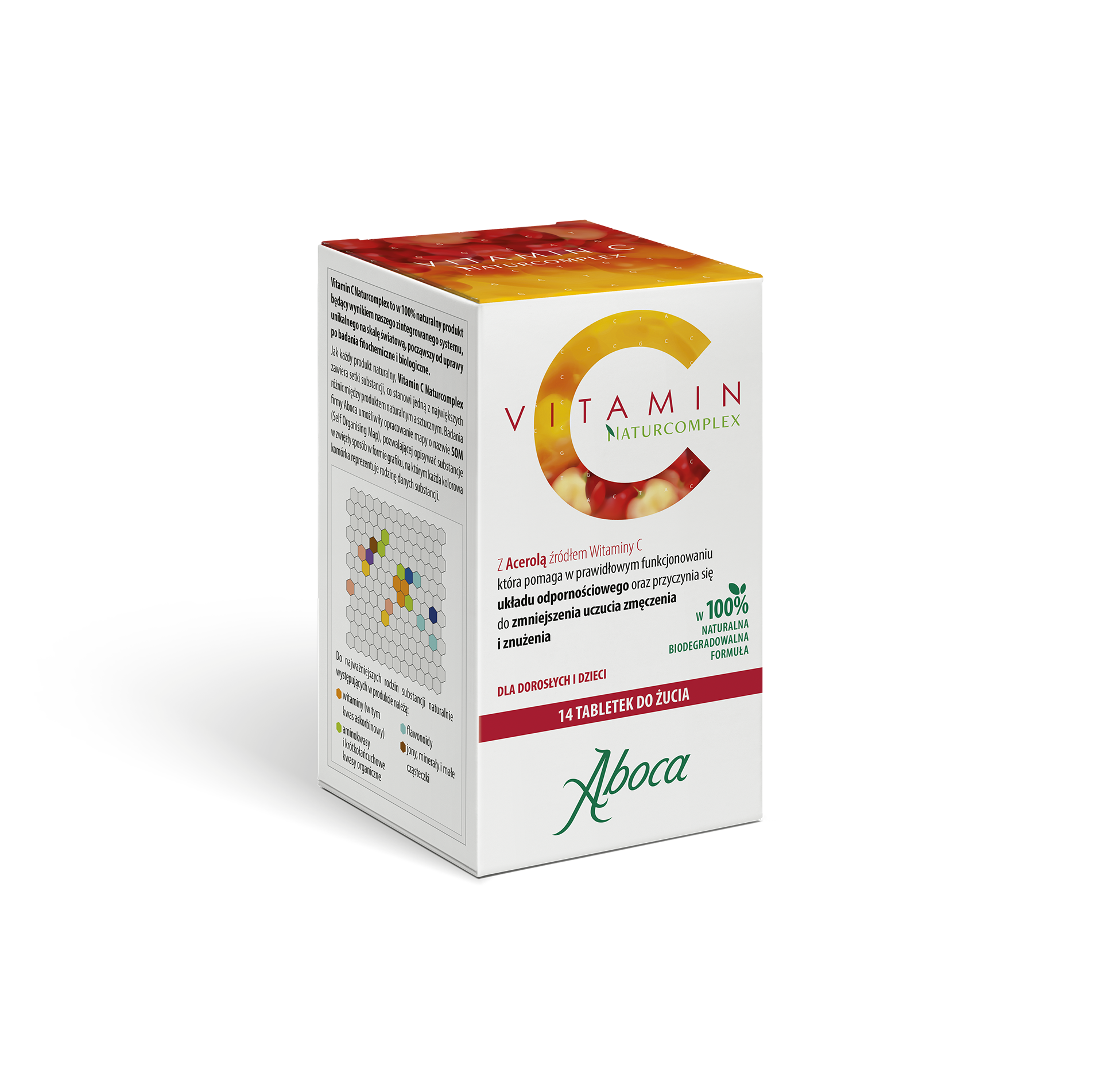 Vitamin C Naturcomplex, tabletki do żucia, 14 sztuk zdjęcie