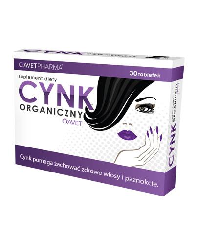 AVET Cynk Organiczny - 30 tabl. zdjęcie