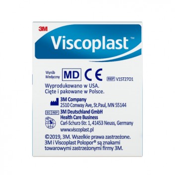 VIscoplast Pierwsza pomoc Polopor przylepiec włókninowy 5m x 50mm 1 sztuka