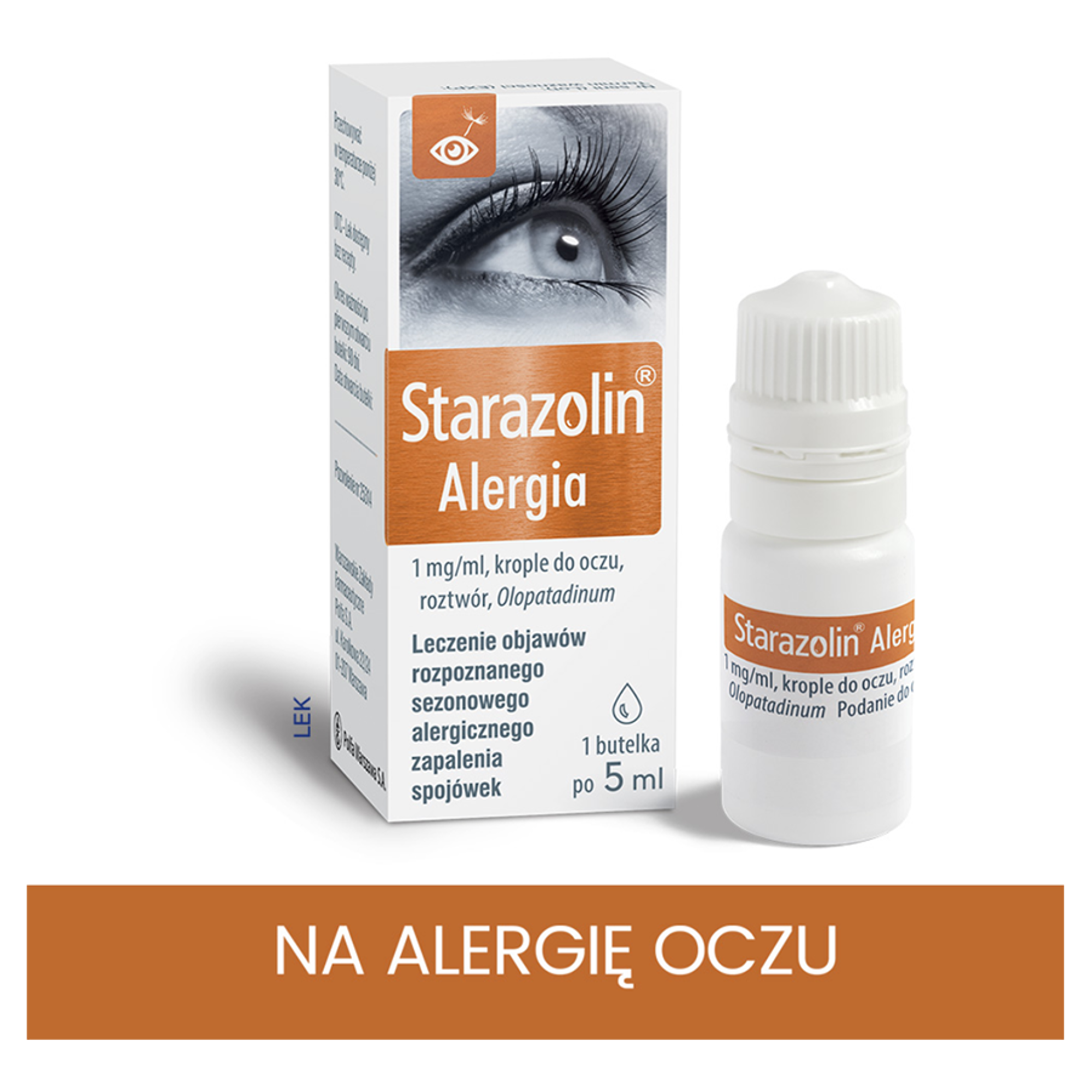 Starazolin Alergia Krople do oczu - 5 ml - cena, opinie, ulotka