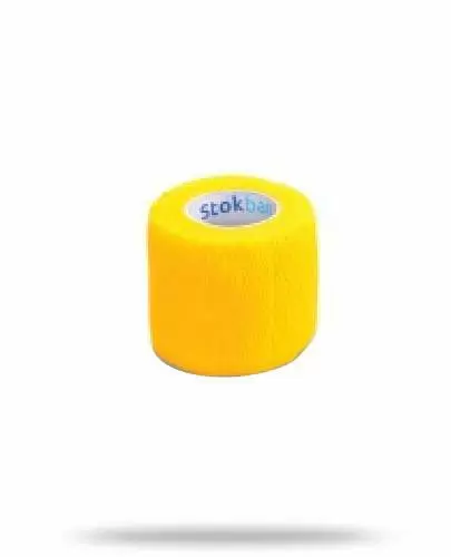 Stokban bandaż elastyczny samoprzylepny żółty 7.5cm x 4,5m 1 sztuka zdjęcie