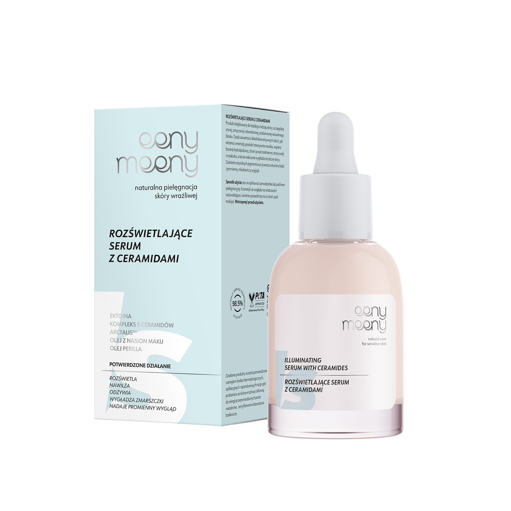 Eeny Meeny, Rozświetlające serum z ceramidami, 30 ml zdjęcie