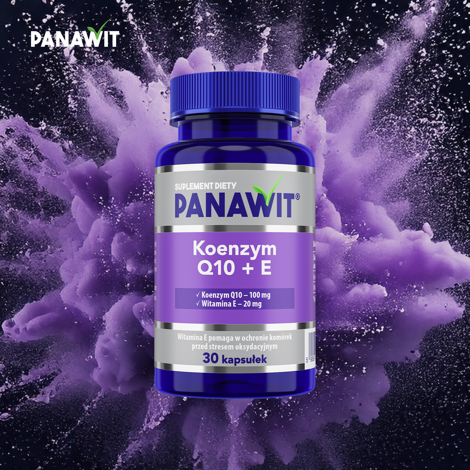 Panawit Koenzym Q10+E 30 kapsułek