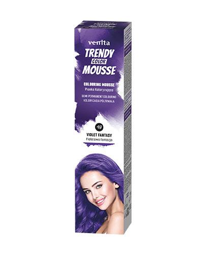 VENITA Pianka Trendy Color nr 40 Fioletowa fantazja, 75 ml zdjęcie