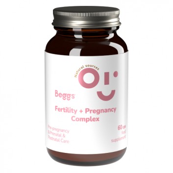 BEGGS Fertility + Pregnancy COMPLEX Dla kobiet planujących ciążę i w ciąży, 60 kapsułek