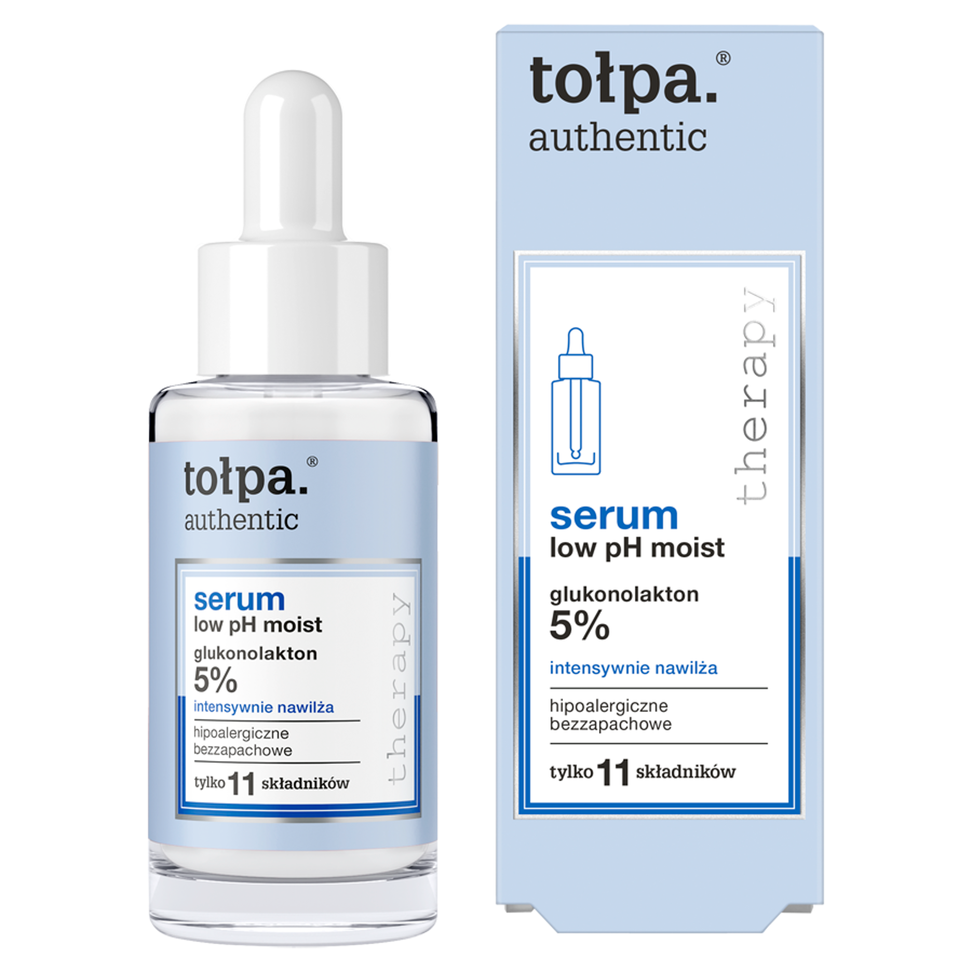 Tołpa Authentic, Serum low pH moist, 30 ml zdjęcie