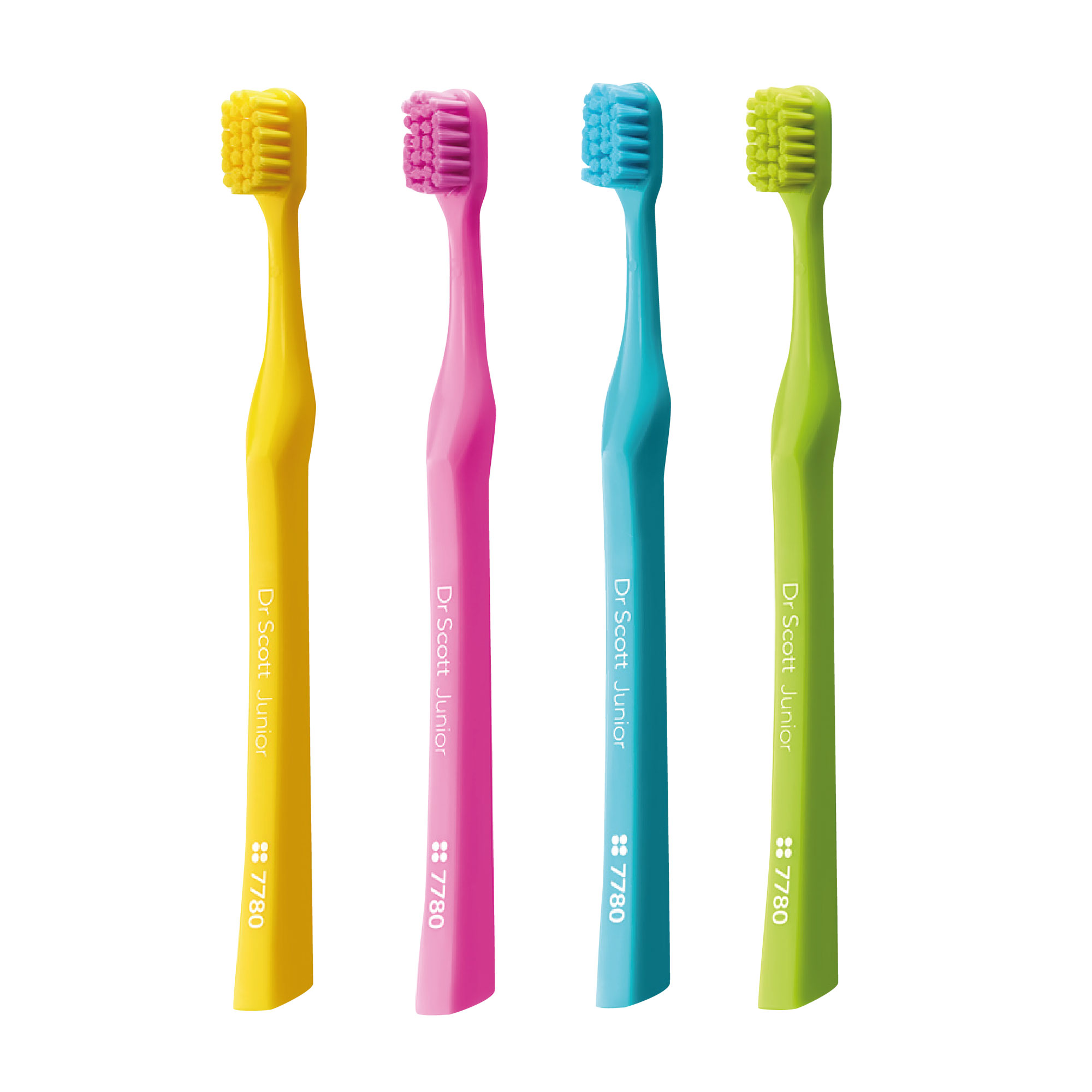 Dr Scott Junior 6+ 7780 szczoteczka do zębów dla dzieci ultra miękka 1 sztuka zdjęcie