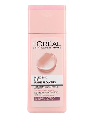 L'Oreal Rare Flowers Mleczko do demakijażu do skóry suchej i wrażliwej - 200 ml - cena, opinie, właściwości  zdjęcie