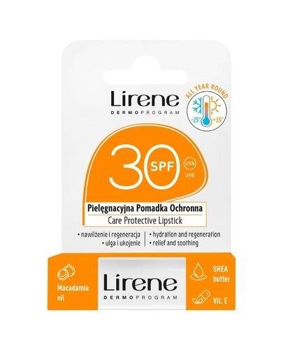 Lirene Pielęgnacyjna pomadka ochronna do ust SPF 30 4,6 g zdjęcie
