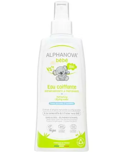 Alphanova bebe odświeżająca woda do stylizacji 3w1 200 ml zdjęcie