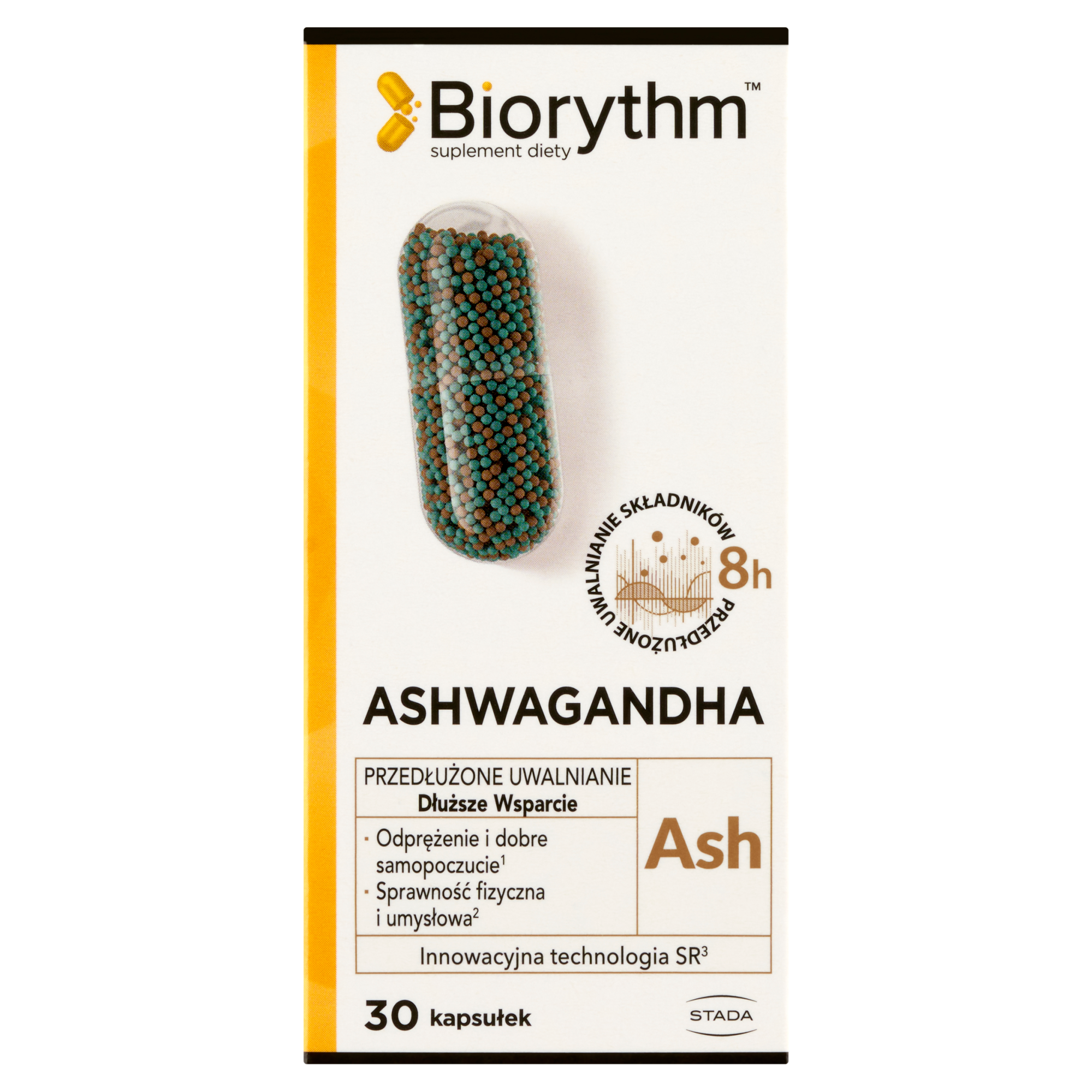 Biorythm Ashwagandha 30 kapsułek zdjęcie