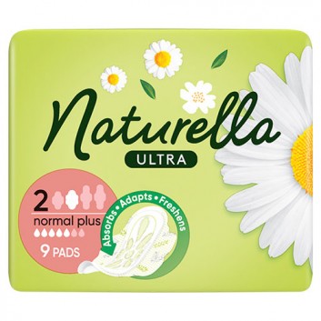 Naturella Ultra Normal Plus Podpaski ze skrzydełkami, 9 szt., cena, opinie, wskazania