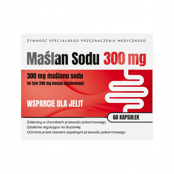 Nature Pharm, Maślan Sodu, 300 mg, kapsułki, 60 sztuk zdjęcie
