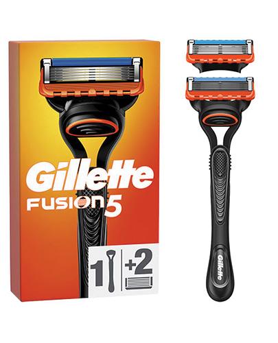 Gillette Fusion5 Maszynka do golenia dla mężczyzn, 1 maszynka, 2 ostrza wymienne zdjęcie