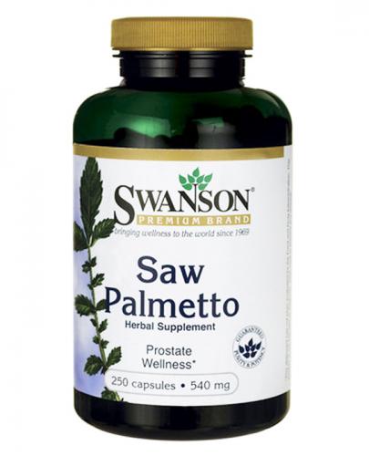 SWANSON Saw Palmetto 540 mg - 250 kaps. preparat na łysienie - opinie, stosowanie, ulotka zdjęcie