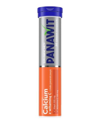 Panawit Calcium z witaminą C 20 tabletek musujących zdjęcie