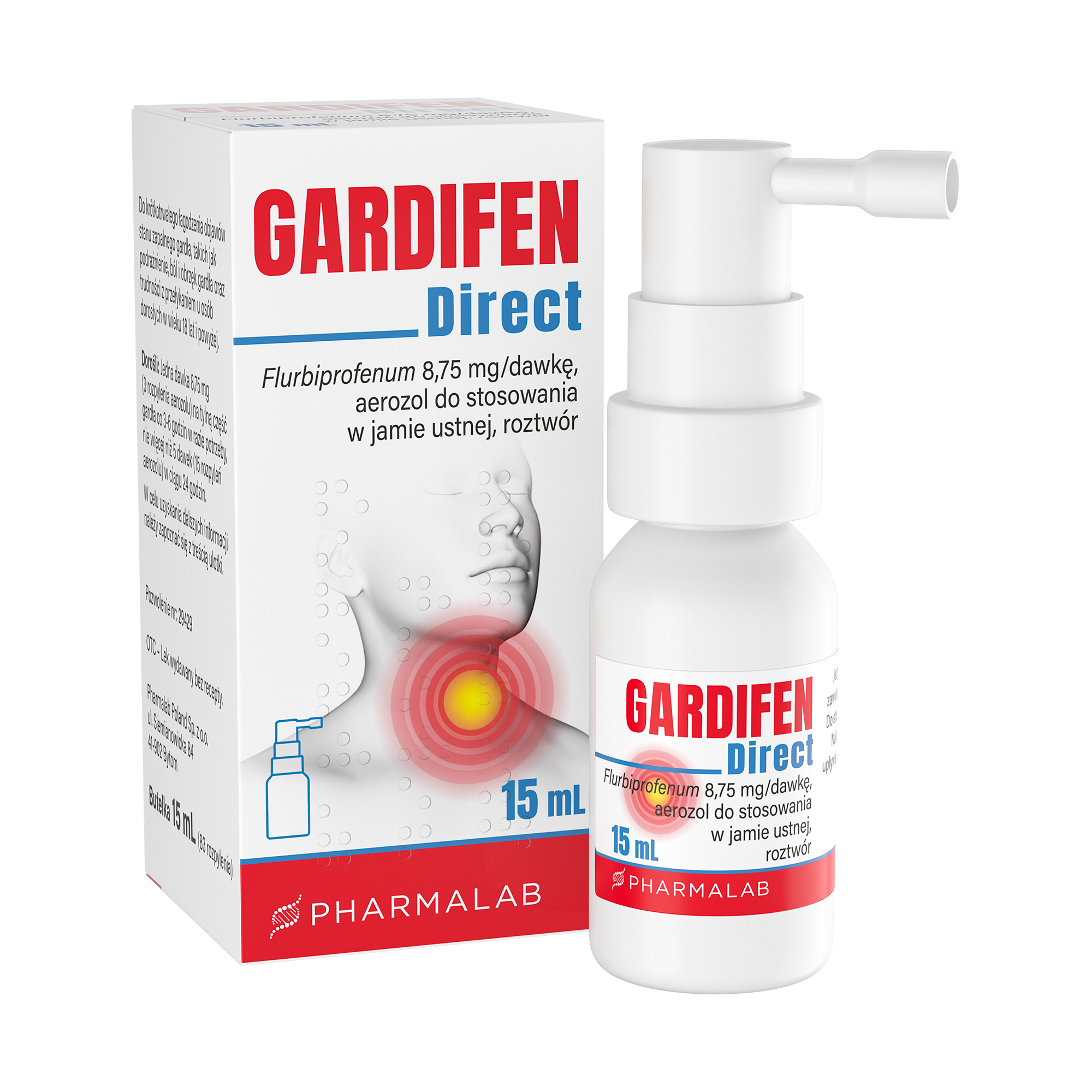 Gardifen Direct 8,75 mg/dawkę, 15 ml