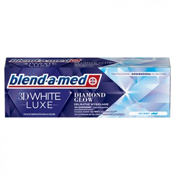 Blend-a-med Pasta 3D White Luxe Diamond Glow, 75 ml