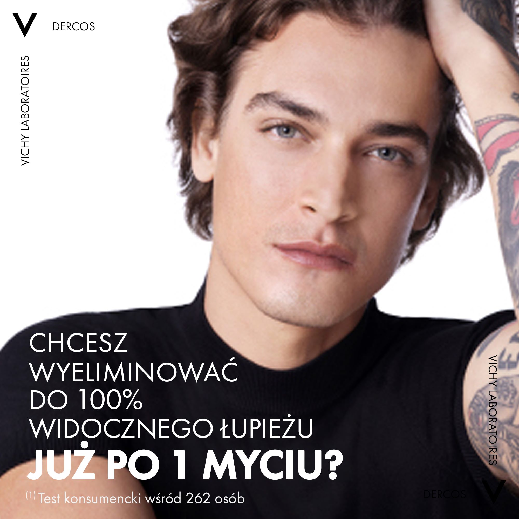 Vichy Dercos szampon przeciwłupieżowy z selenem do włosów normalnych i tłustych 390 ml